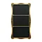 Streamlined Curved Floor Mirror – Gold Frame Back View